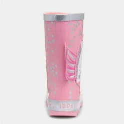 Buckle My Shoe Girls Pink Unicorn Welly -UK Shoe Sales Store 799159 2 L04.20210928000301