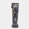 Trespass Samira Womens Black Floral Print Welly -UK Shoe Sales Store 799213 2 L02.20230306000637