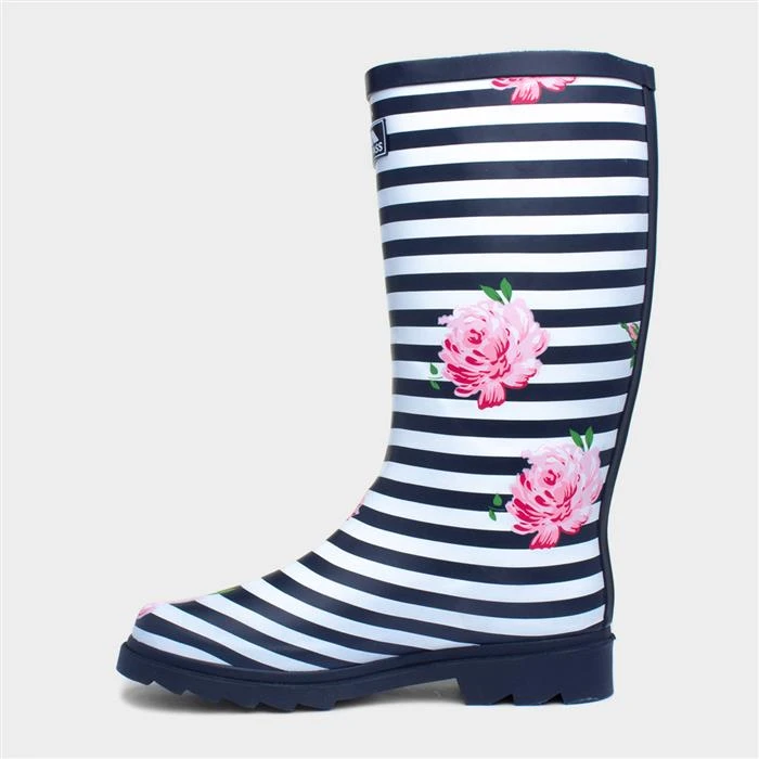 Trespass Elena Womens Stripe Floral Welly 4 Trespass Elena Womens Stripe Floral Welly - Image 2