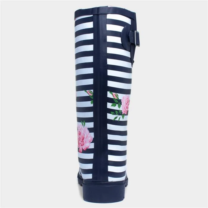 Trespass Elena Womens Stripe Floral Welly 5 Trespass Elena Womens Stripe Floral Welly - Image 3