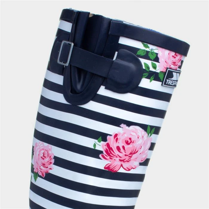Trespass Elena Womens Stripe Floral Welly 6 Trespass Elena Womens Stripe Floral Welly - Image 4