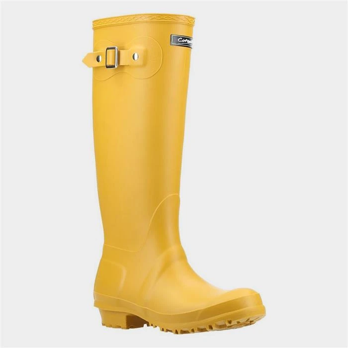 Cotswold Sandringham Womens Mustard Welly 3 Cotswold Sandringham Womens Mustard Welly