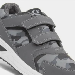 XL Kids Camo Print Easy Fasten -UK Shoe Sales Store 800058 2 L05.20230210000332