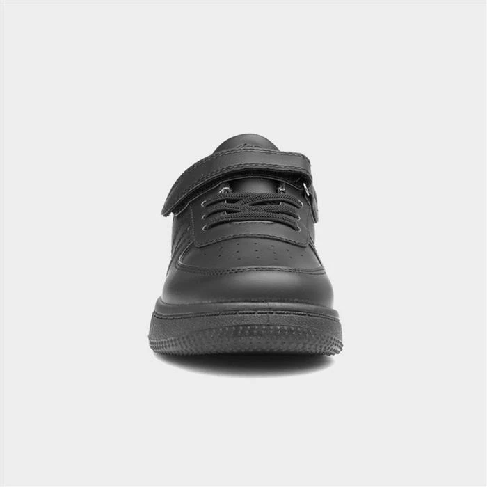 XL Aire Kids Black Easy Fasten Trainer 3 XL Aire Kids Black Easy Fasten Trainer
