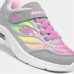 Skechers Microspec Max Kids Multi Trainers -UK Shoe Sales Store 802094 2 L05.20230822000307
