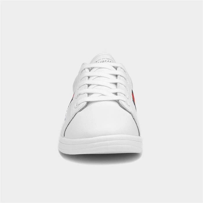 Original Penguin Plane Jr Kids White Lace Trainer 3 Original Penguin Plane Jr Kids White Lace Trainer