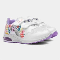 Disney Frozen Kids White Light Up Trainer -UK Shoe Sales Store 807163 2 L06.20230624000444