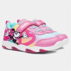 Minnie Mouse Kids Pink Light Up Trainer -UK Shoe Sales Store 807164 2 L06.20230624000445