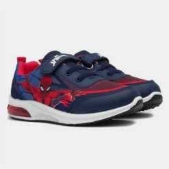 Spiderman Light Up Easy Fasten Kids Trainer -UK Shoe Sales Store 807181 2 L06.20230731000150