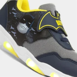 Batman Kids Navy Light Up Trainer -UK Shoe Sales Store 807214 2 L05.20230731000305