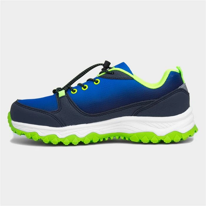 Hi-Tec Trail Explorer Low Kids Cobalt Blue Shoe 4 Hi-Tec Trail Explorer Low Kids Cobalt Blue Shoe - Image 2