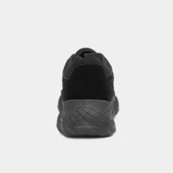 Truffle Bubble Womens Black Chunky Lace Trainer -UK Shoe Sales Store 809003 2 L04.20220324000743