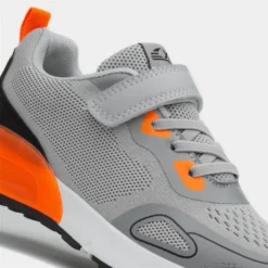 XL Kids Knitted Easy Fasten Elastic Laces Trainer -UK Shoe Sales Store 820045 2 L05.20230503000236