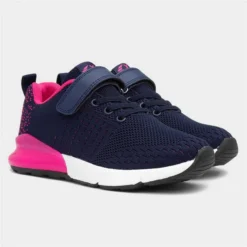 XL Kids Knitted Trainer With Easy Fasten Strap -UK Shoe Sales Store 820046 2 L06.20230503000237