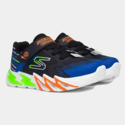 Skechers Flex-Glow Kids Multi Light Up Trainers -UK Shoe Sales Store 820058 2 L06.20230711000122
