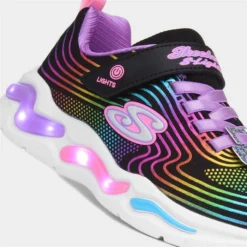 Skechers Wavy Beams Kids Multi Light Up Trainer 10 Skechers Wavy Beams Kids Multi Light Up Trainer -UK Shoe Sales Store 820065 2 L05.20230711000219