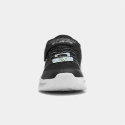 Skechers Meteor Lights Kids Black Trainer